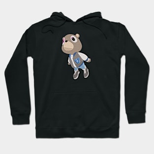 Kanye West Graduation Bear Embroidered Hoodie